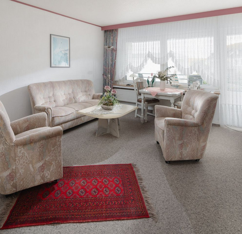 Ferienwohnung Dünenrose Whg. 33 Wohnzimmer