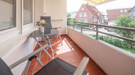 Ferienwohnung Dünenrose Whg. 31 Balkon