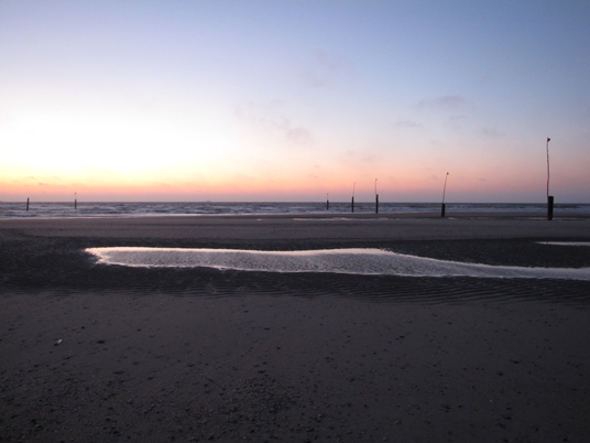 Norderney Morgenröte Strand