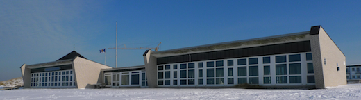 Liegehalle der Nordseeklinik