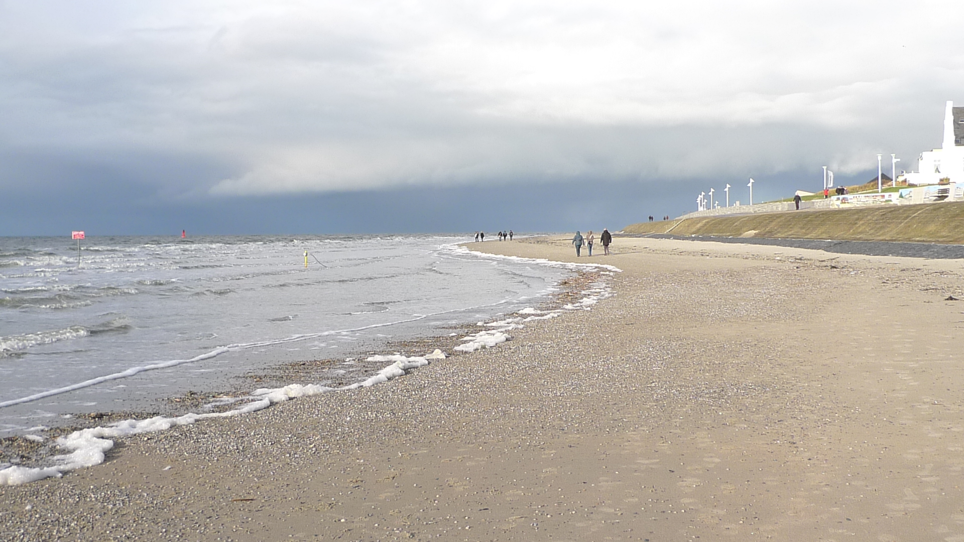 Norderney leerer Strand