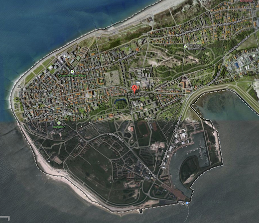 googlemaps satellite norderney