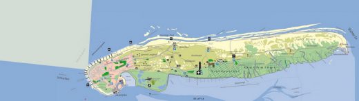 Inselkarte von Norderney