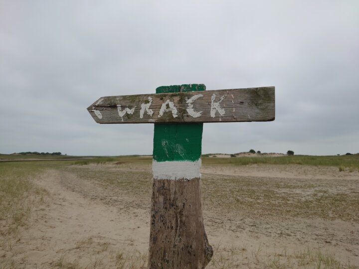 Wrack Schild